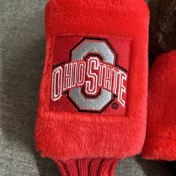Ohio State Buckeyes Golf Club Headcovers Lot Of 4 Excellent Condition - Picture 6 of 7
